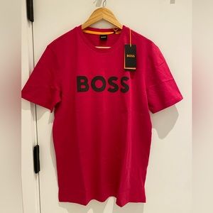 Hugo Boss ethical cotton “BOSS” T-shirt